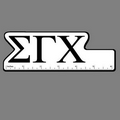 6" Ruler W/ Sigma Gamma Chi